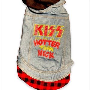 KISS band dog apparel NWT